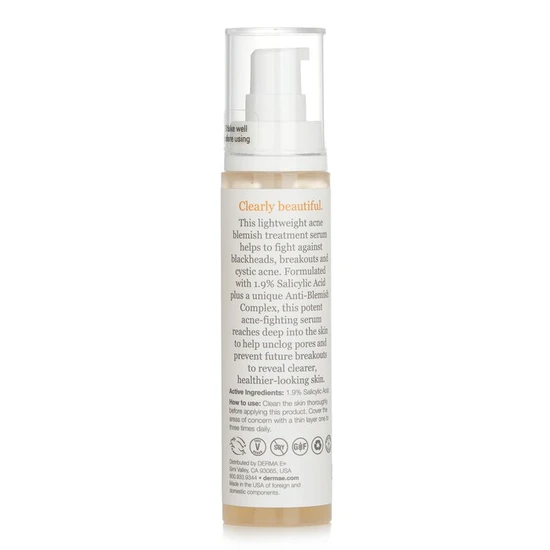 Derma E Anti-Acne Acne Blemish Control Treatment Serum 60ml