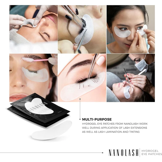 Nanolash Hydrogel Eye Patches 50 Pairs