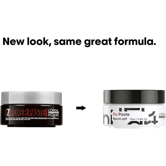 L'Oreal Paris Homme Poker Paste 75ml