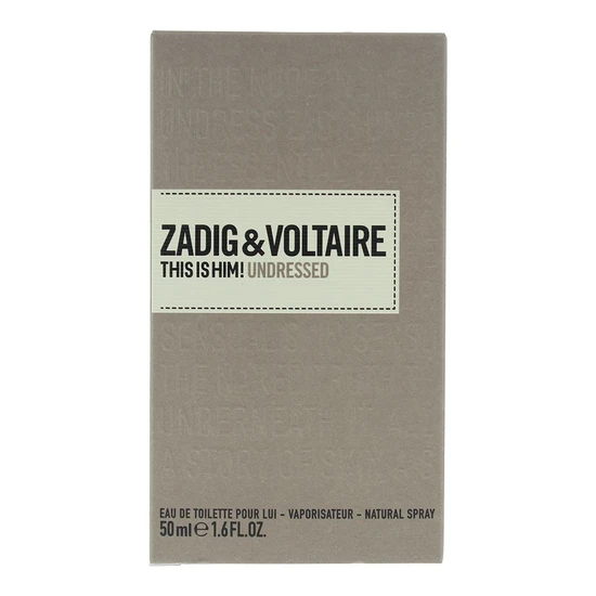 Zadig & Voltaire This Is Him! Undressed Eau De Toilette 50ml