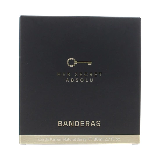 Antonio Banderas Her Secret Absolu Eau De Parfum 80ml