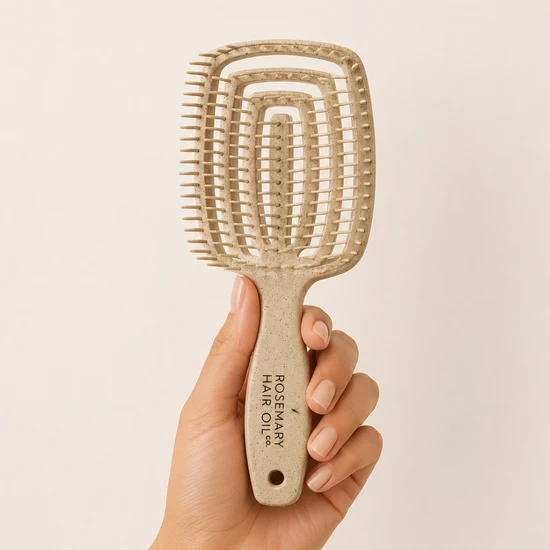Rosemary Hair Oil Co Scalp Soothe Essential Detangling Brush