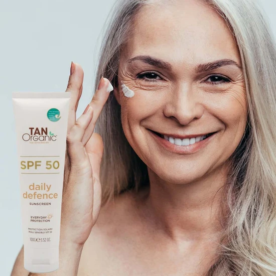 TanOrganic Daily Defence Sunscreen SPF 50 100g