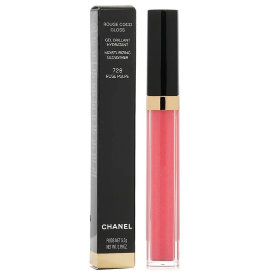 CHANEL Rouge Coco Gloss 728 Rose Pulpe