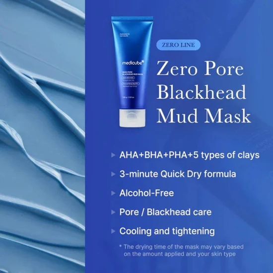 Medicube Zero Pore Blackhead Mud Mask 100g