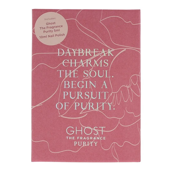 Ghost Purity Gift Set 5ml Eau De Toilette + 10ml Nail Polish