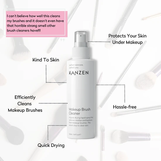 Kanzen Makeup Brush Cleaner