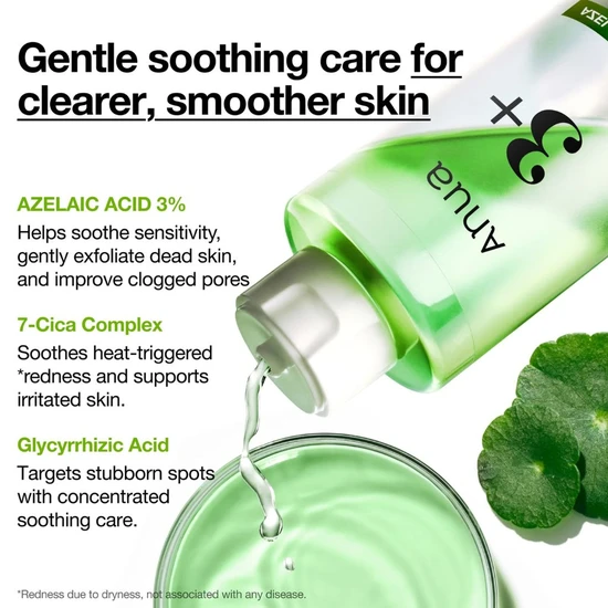 ANUA Azelaic Acid 3 Cica Skin Clarifying Toner 250ml