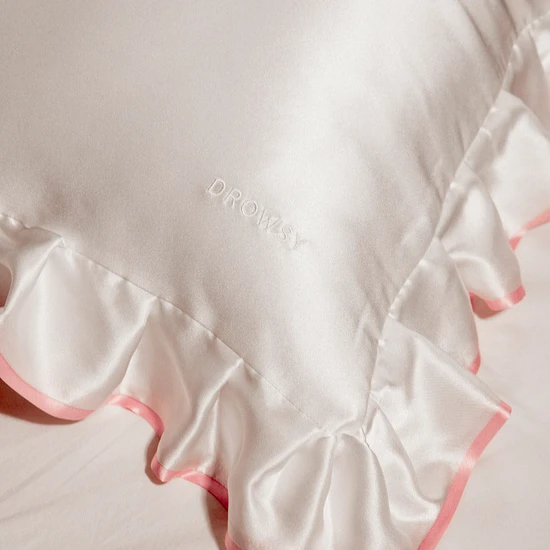 Drowsy Sleep & The City Pearl & Pink Pillowcase