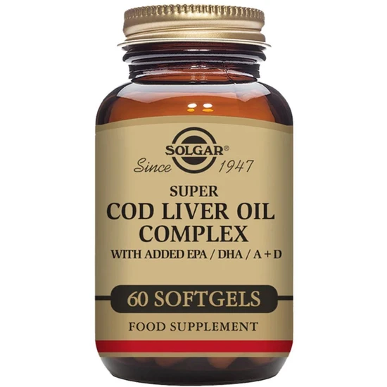 Solgar Super Cod Liver Oil Complex Softgels x 60