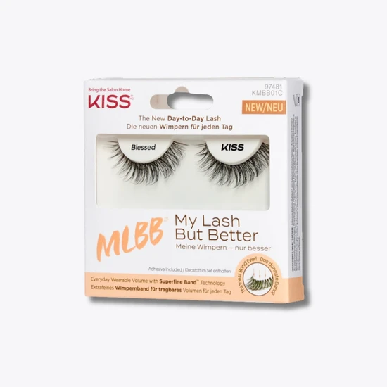 Kiss MLBB My Lash But Better False Eyelashes 01 Blessed