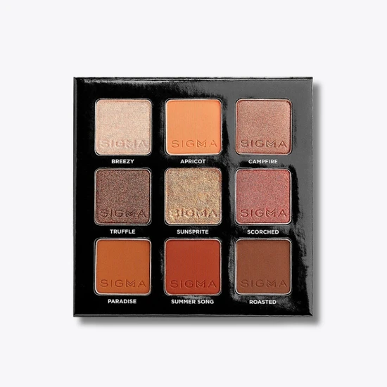 Sigma Beauty Eyeshadow Palette Fiery