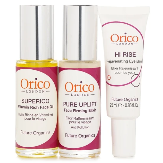 Orico London Age Resist Trio Face Oil + Firming Elixir + Eye Elixir
