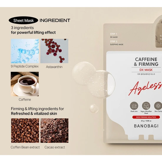 Banobagi DX Mask Caffeine & Firming x7