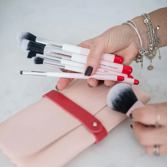 Donna May London Full Size Makeup Brush Set