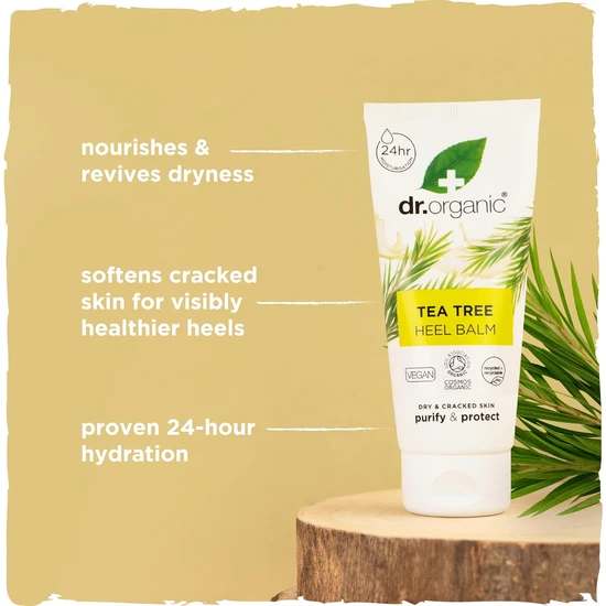 Dr. Organic Bioactive Skin Care Organic Tea Tree Heel Balm 100ml