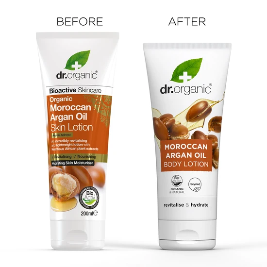 Dr. Organic Bioactive Skin Care Organic Moroccan Argan Oil Skin Lotion 200ml