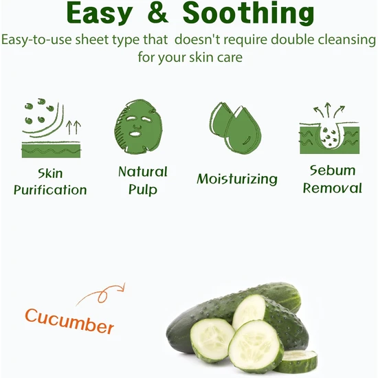 Purederm Cucumber Collagen Mask Cucumber