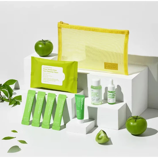 SUNGBOON EDITOR Green Tomato Travel Kit 5pcs
