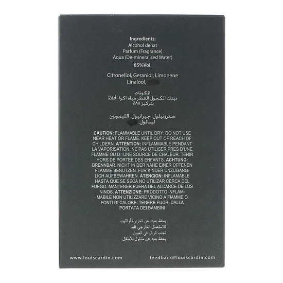 Louis Cardin Crystal Scent Eau De Parfum 100ml