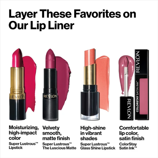 Revlon Lip Line ColourStay Longwear 713 RubyInd Wrapped