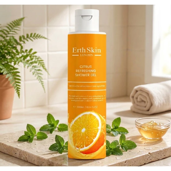 Erth Skin London Citrus Refreshing Shower Gel