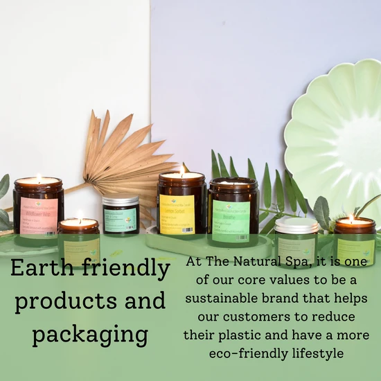 thenaturalspa Breathe Hand Poured Coconut Wax Candle 180ml