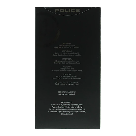 Police Extreme Homme Eau De Toilette 100ml