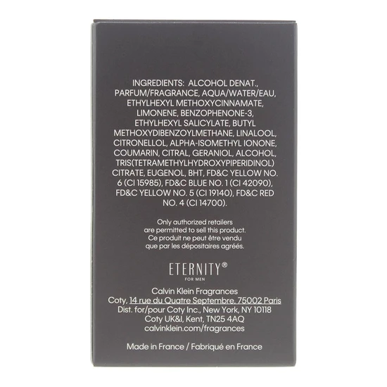 Calvin Klein Eternity Men Eau De Parfum 30ml