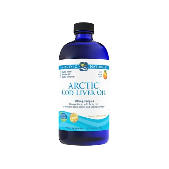 Nordic Naturals Arctic Cod Liver Oil, 1060mg Orange 473ml