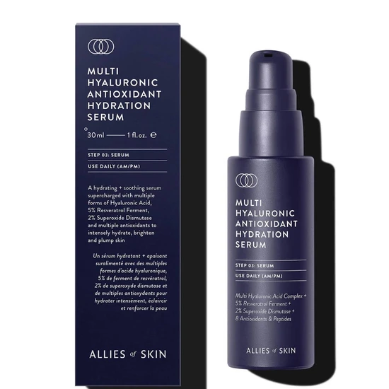 Allies of Skin Multi Hyaluronic Antioxidant Hydration Serum 30ml