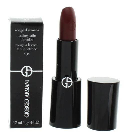 Giorgio Armani Rouge d'Armani Lasting Satin Lipstick 404 Flamboyant