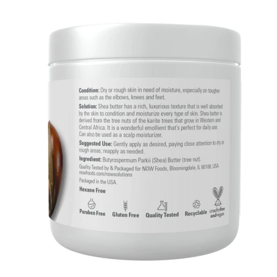 NOW Foods Shea Butter 100% Natural 207ml