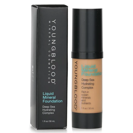 Youngblood Mineral Cosmetics Liquid Mineral Foundation Tahitan Sun