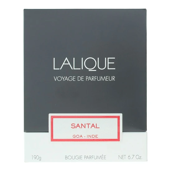 Lalique Candle Santal Goa