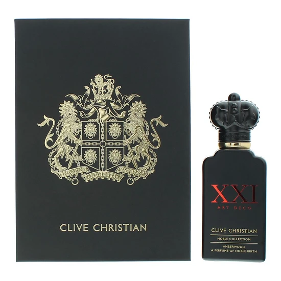 Clive Christian XXI Art Deco Noble Collection Amberwood Perfume 50ml
