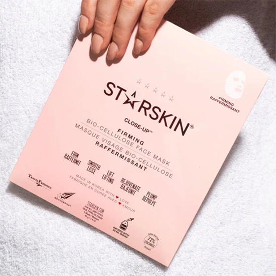STARSKIN Close-Up Firming Bio-Cellulose Face Mask