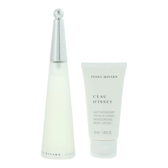 Issey Miyake L'Eau D'Issey Pour Femme Eau De Toilette Set 50ml EDT + 50ml Body Lotion