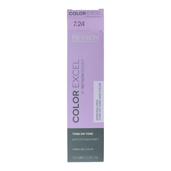 Revlon Revlonissimo Colour Excel Hair Colour 7.24 Medium Iridescent Copper Blonde