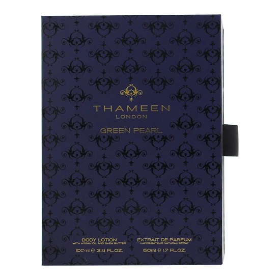 Thameen Green Pearl Extrait De Parfum Gift Set 50ml & 100ml Body Lotion