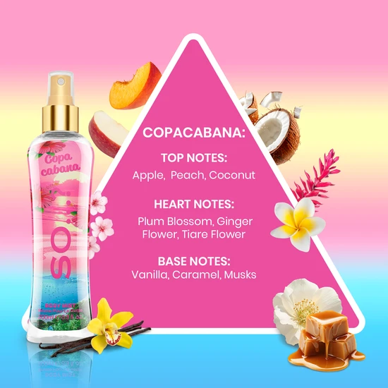 SO...? Copacabana Summer Escapes Body Mist 200ml