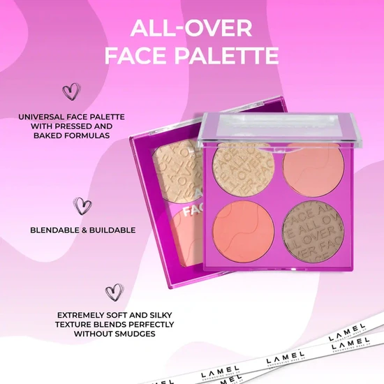 Lamel All-Over Face Palette 01 Light