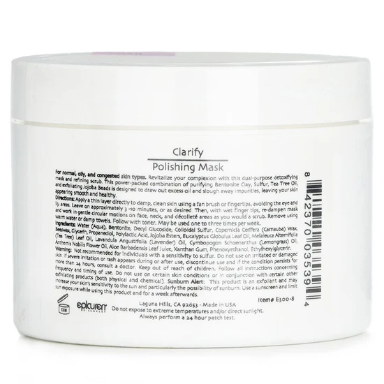 Epicuren Clarify Polishing Mask For Normal, Oily & Congested Skin Types 250ml