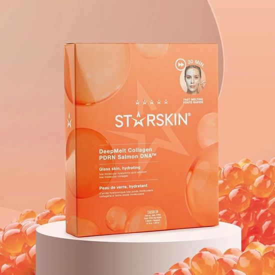 STARSKIN DeepMelt Collagen PDRN Salmon DNA Mask 4x24g