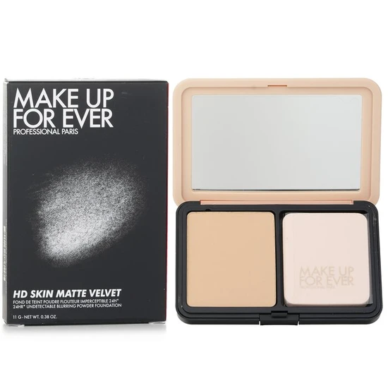 MAKE UP FOR EVER HD Skin Matte Velvet 24HR Undetectable Blurring Powder Foundation 1Y08