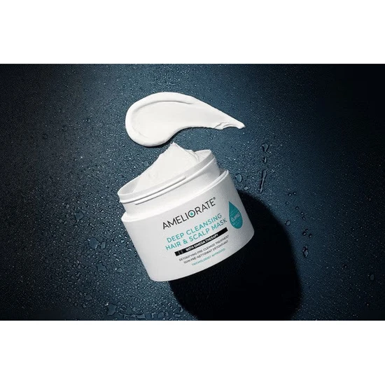 AMELIORATE Deep Cleansing Hair & Scalp Mask With Omega Therapy 225ml