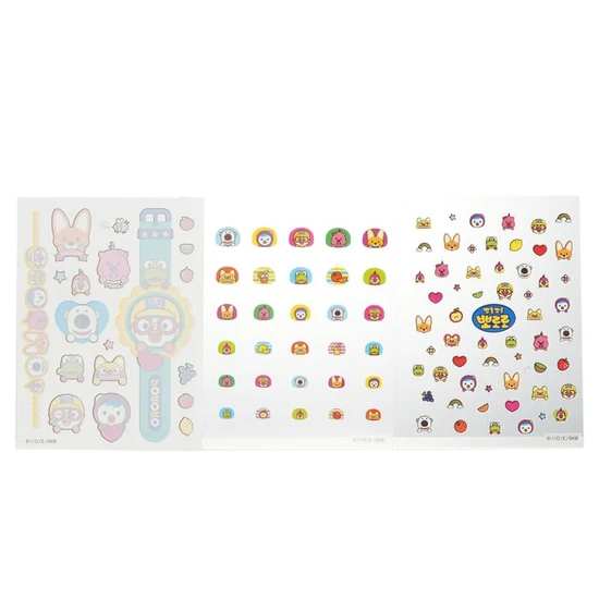 April Korea Pororo Nail Plus Hand Tattoo SPR 01