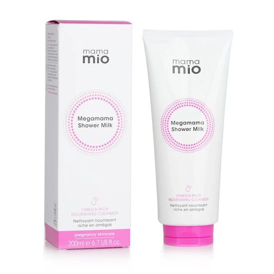 Mama Mio Megamama Shower Milk Omega Rich Nourishing Cleanser 200ml
