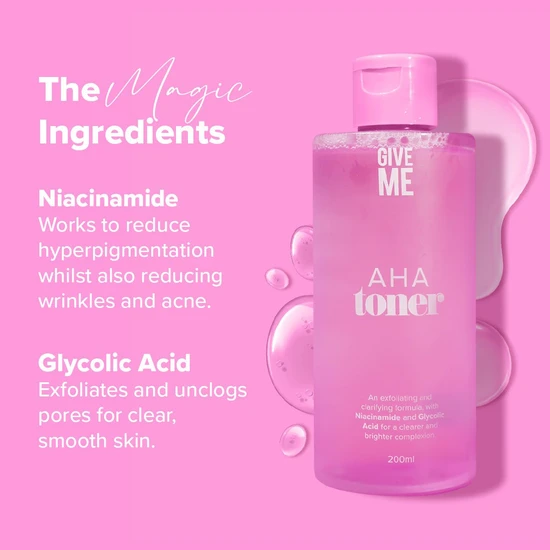 Give Me AHA Glycolic Glow & Hydrate Skin Tonic