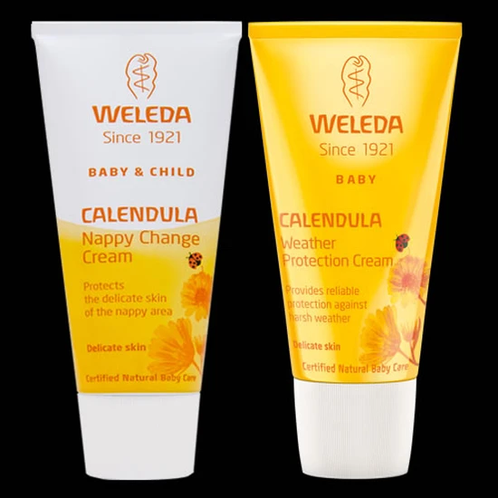 Weleda Calendula Nappy Change Cream & Weather Cream Duo